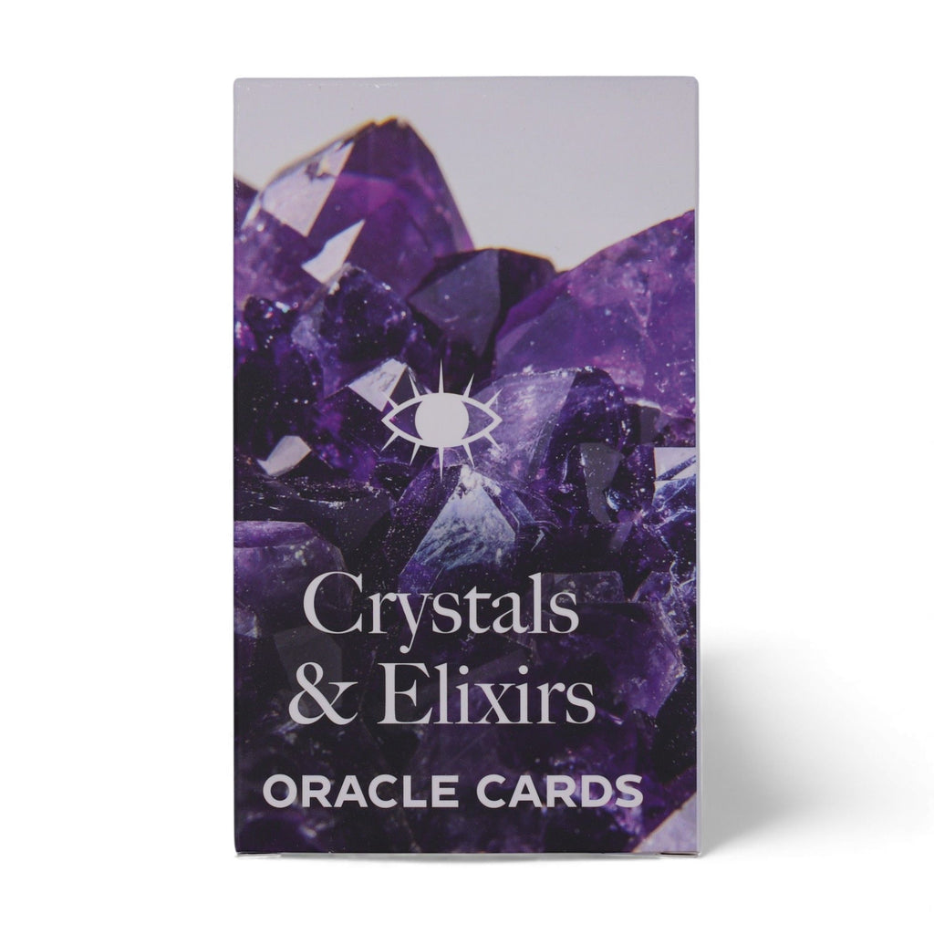 Cartes Oracle Cristaux & Élixirs – Jeu d'Énergie de Guérison 40 Cartes