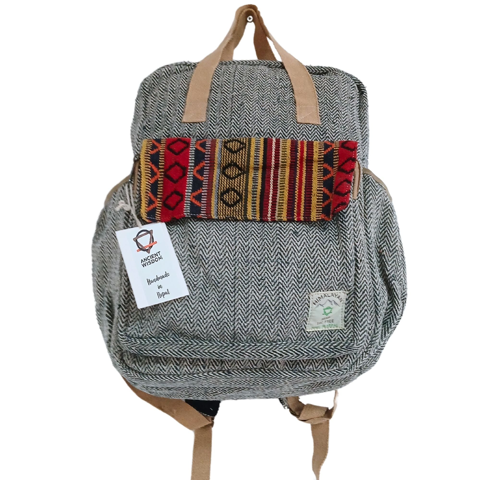 Sac à Dos d’Aventure en Chanvre – Annapurna | Artisanal Népal