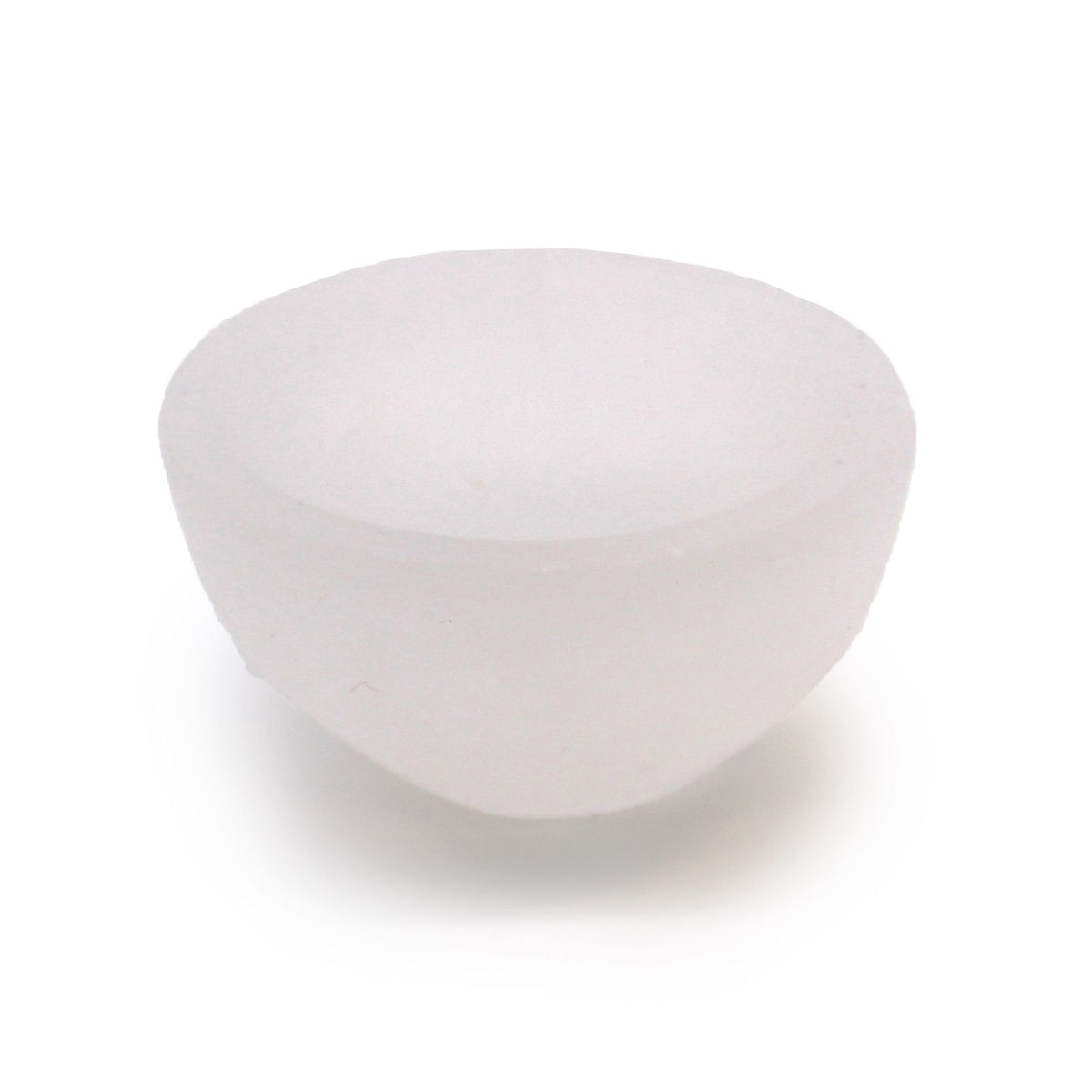 Coupelle ronde en sélénite – 6 cm