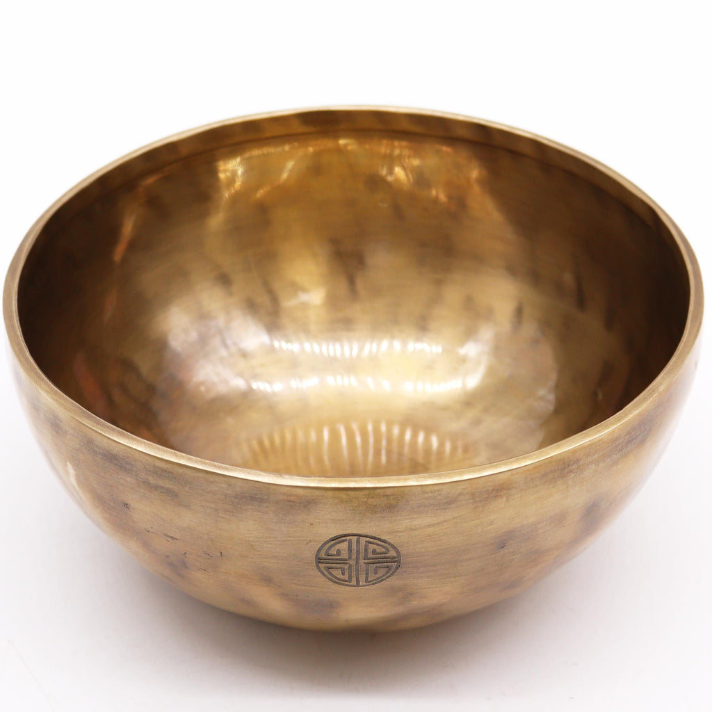 * Très grand bol chantant népalais Lune, 22 cm, environ 1 450 g