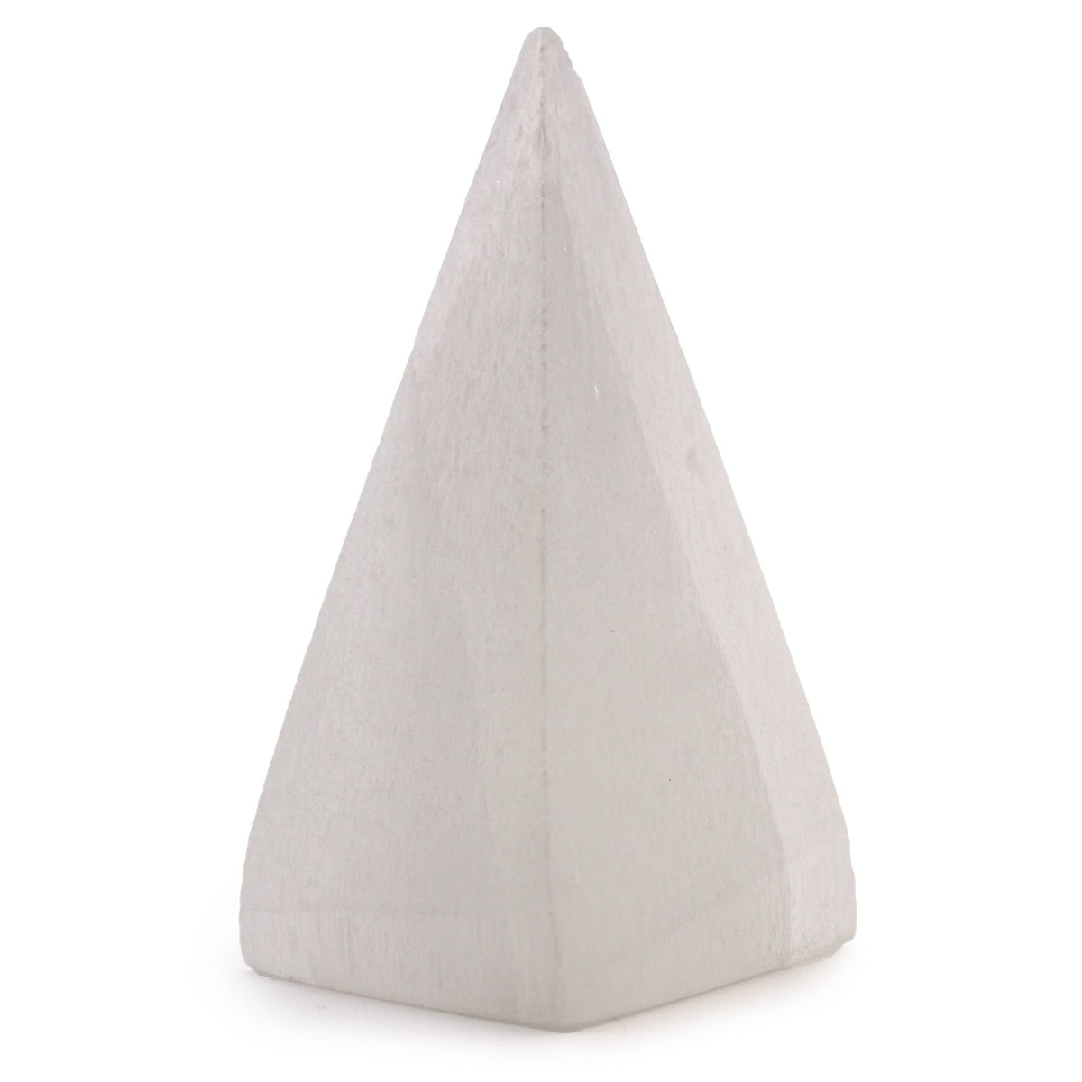 Pyramide en Sélénite - 10 cm