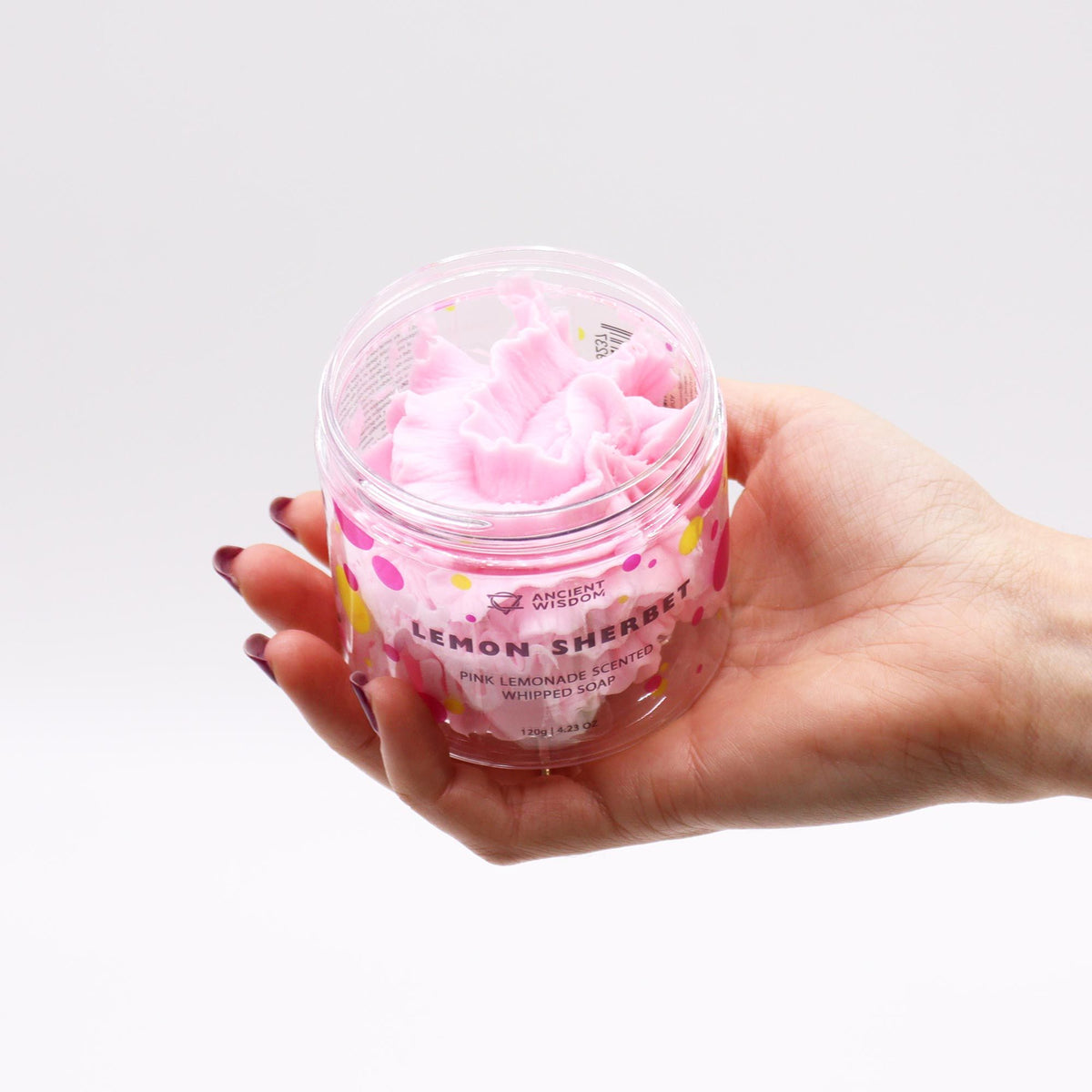 * Savon chantilly parfum limonade rose – 120 g