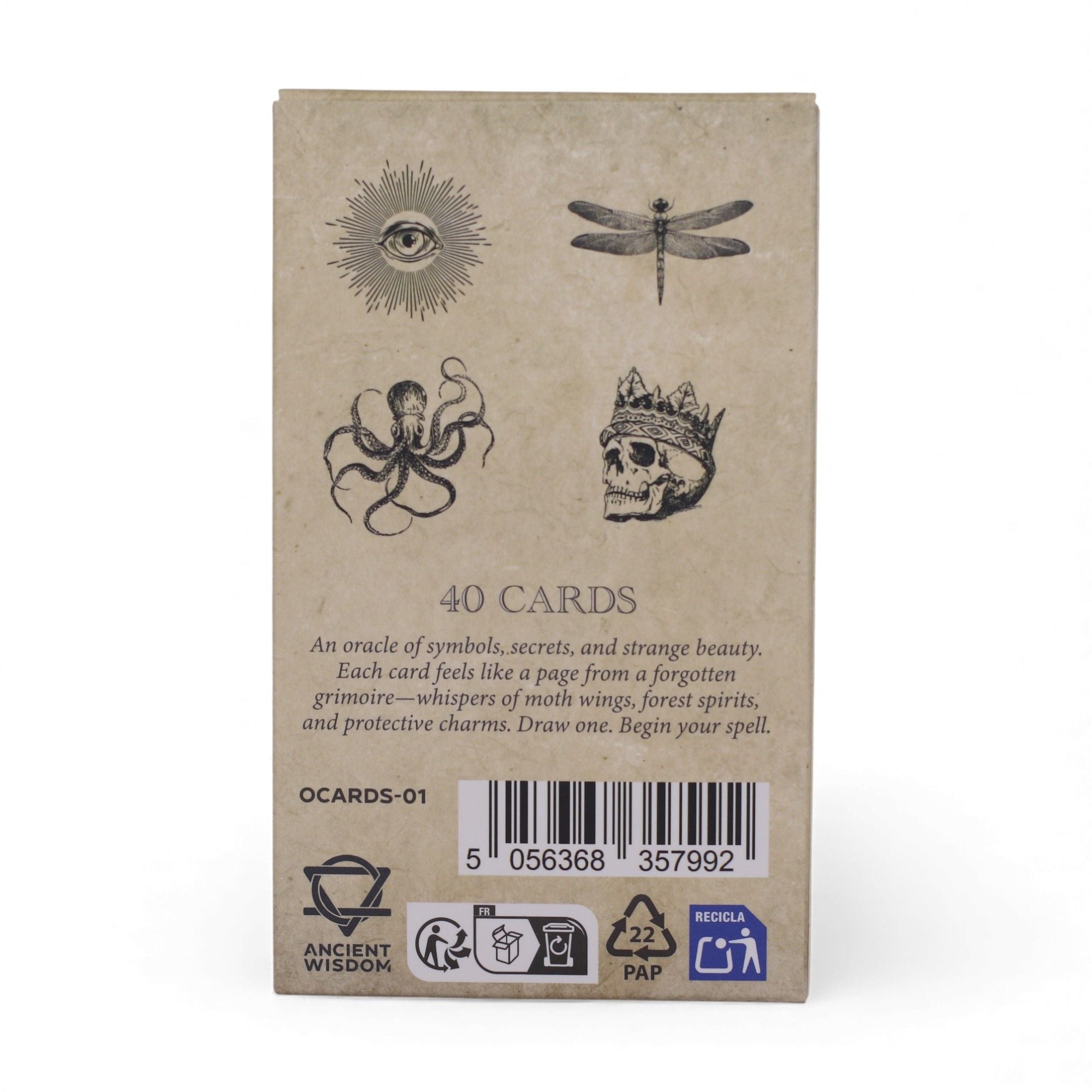 Le Grimoire – Cartes Oracle de Sorcellerie