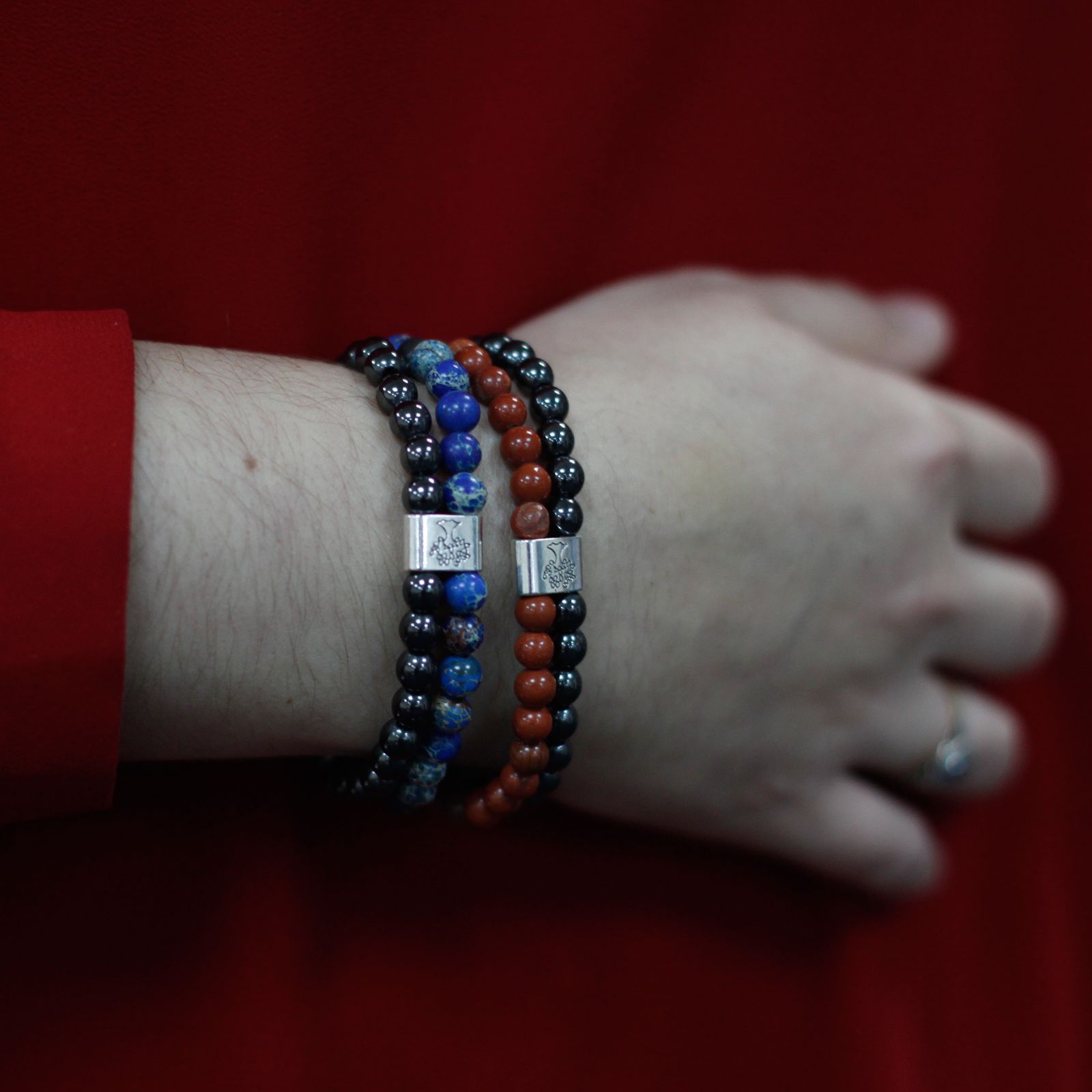 Bracelet Magnétique en Pierres Naturelles – Sodalite