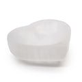 Coupelle cœur en sélénite – 10 cm
