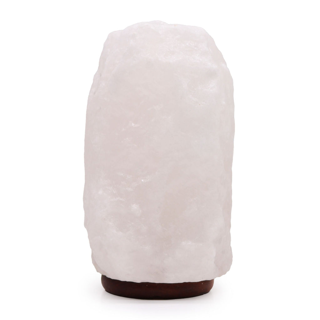 * Lampe en sel de l’Himalaya avec socle, environ 8 à 10 kg