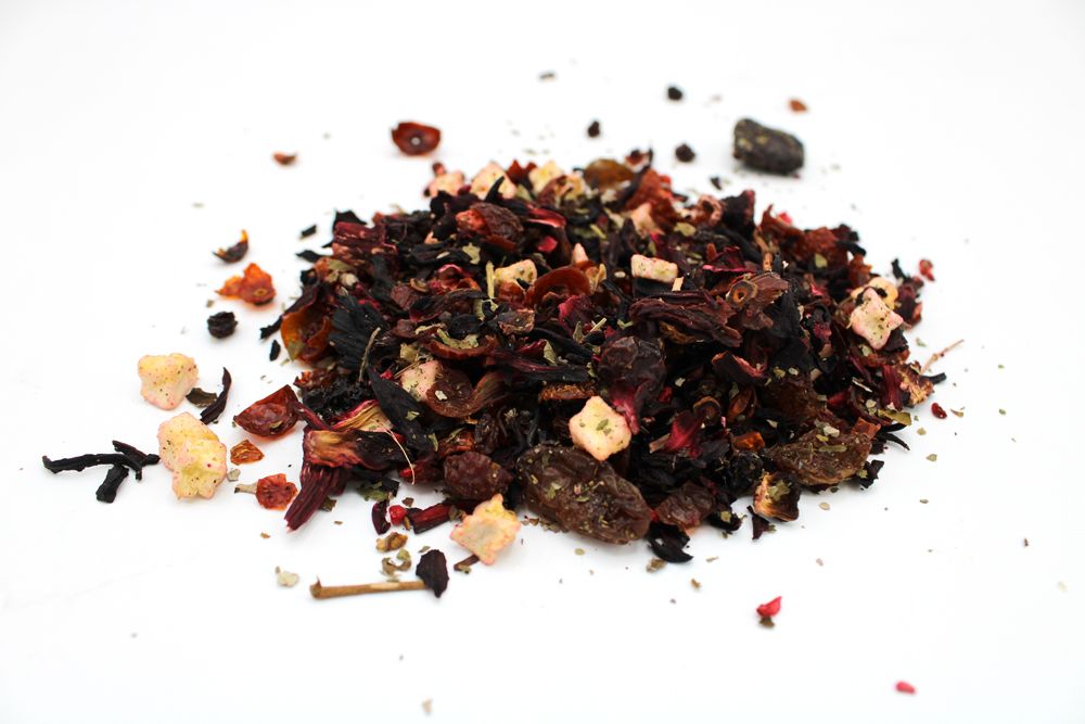 Forêt du Druide 50g – Infusion Fruits des Bois Mûre Cerise Framboise Fraise | Sachet Artisanal