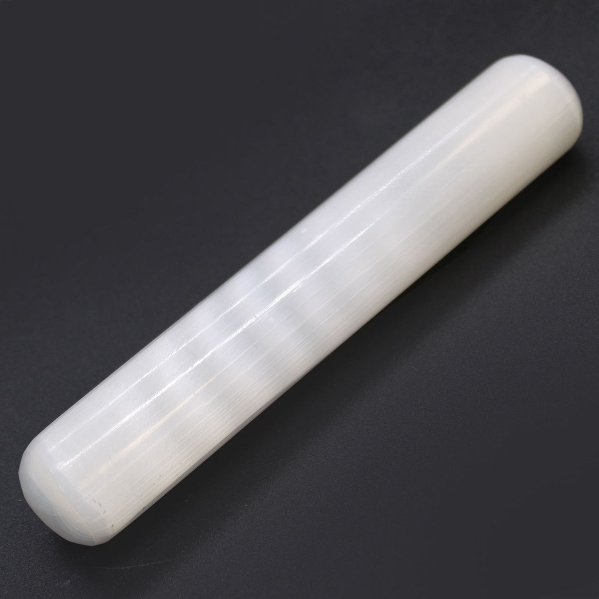 Baguette en Sélénite - 16 cm (Extrémités Arrondies)