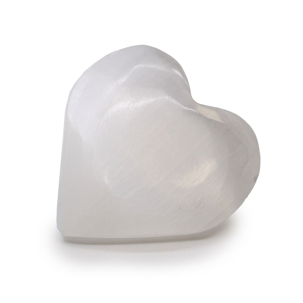 Cœur en sélénite – 7 à 8 cm