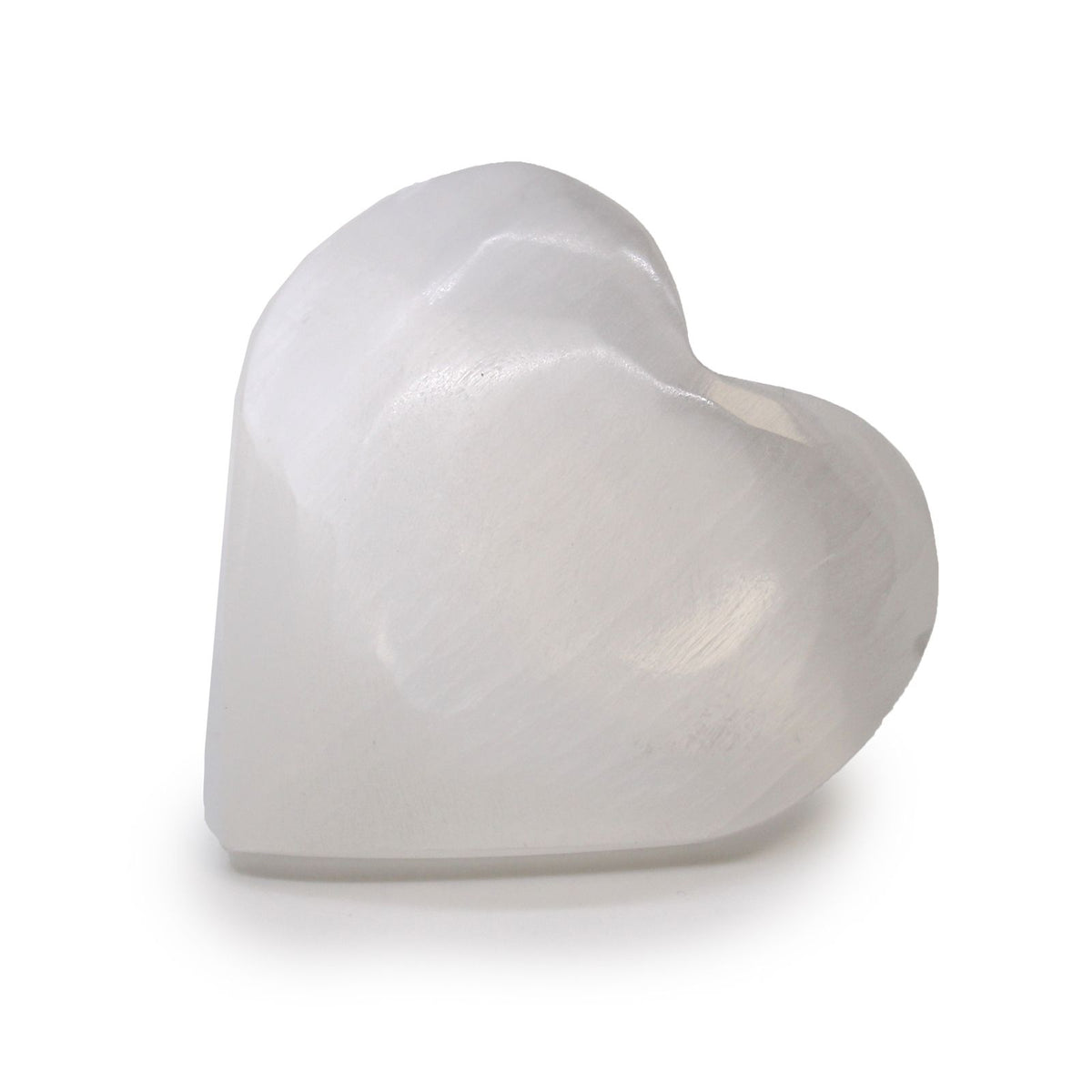Cœur en sélénite – 7 à 8 cm
