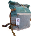 Sac à Dos de Trek en Chanvre – Rolling Sauge | Artisanal Népal