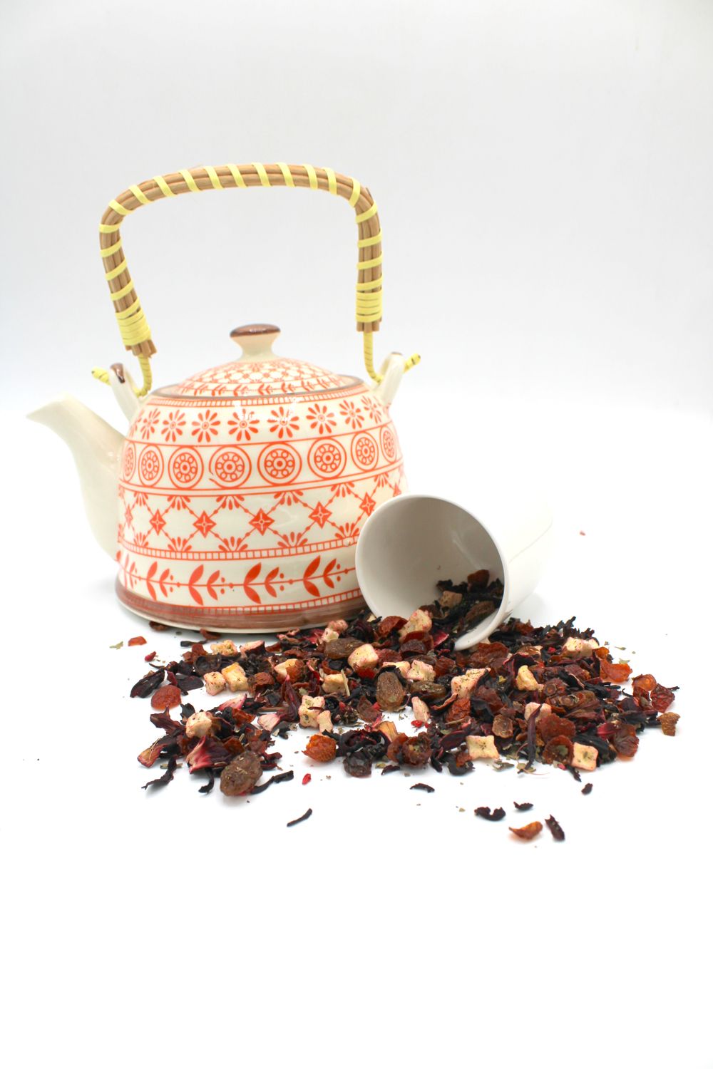 Forêt du Druide 50g – Infusion Fruits des Bois Mûre Cerise Framboise Fraise | Sachet Artisanal