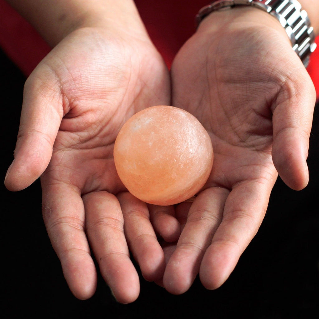 Pierre Déodorante Sel de l’Himalaya – Forme Boule – Naturelle & Hypoallergénique