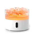 * Diffuseur aromatique au sel de l’Himalaya – Veilleuse, USB-C et effet flamme (sel inclus)