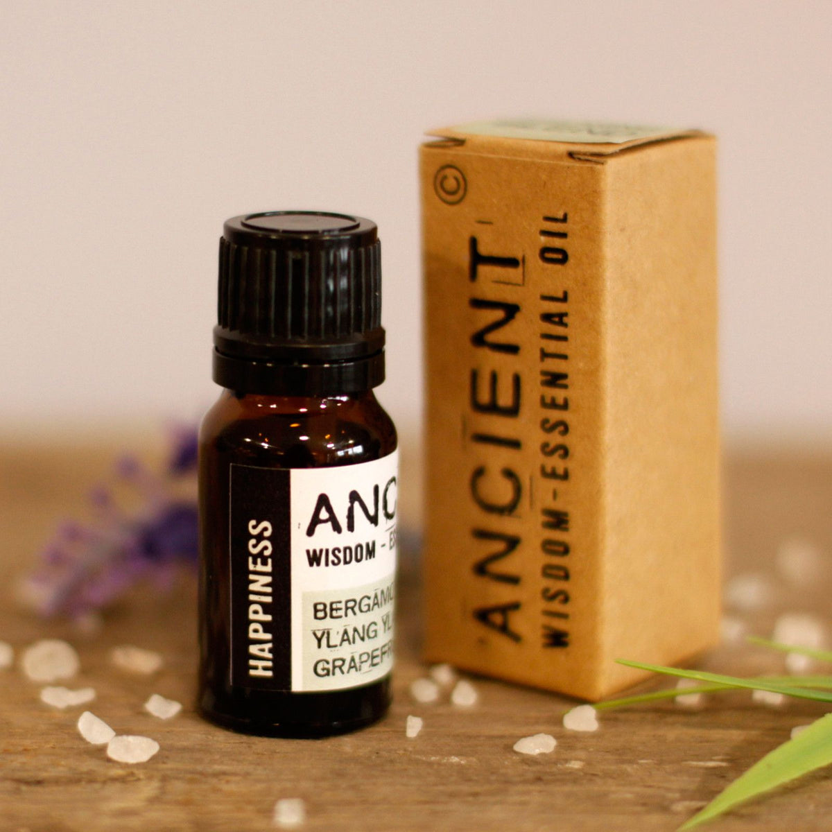 * Mélange d’huiles essentielles Bonheur – En boîte – 10 ml