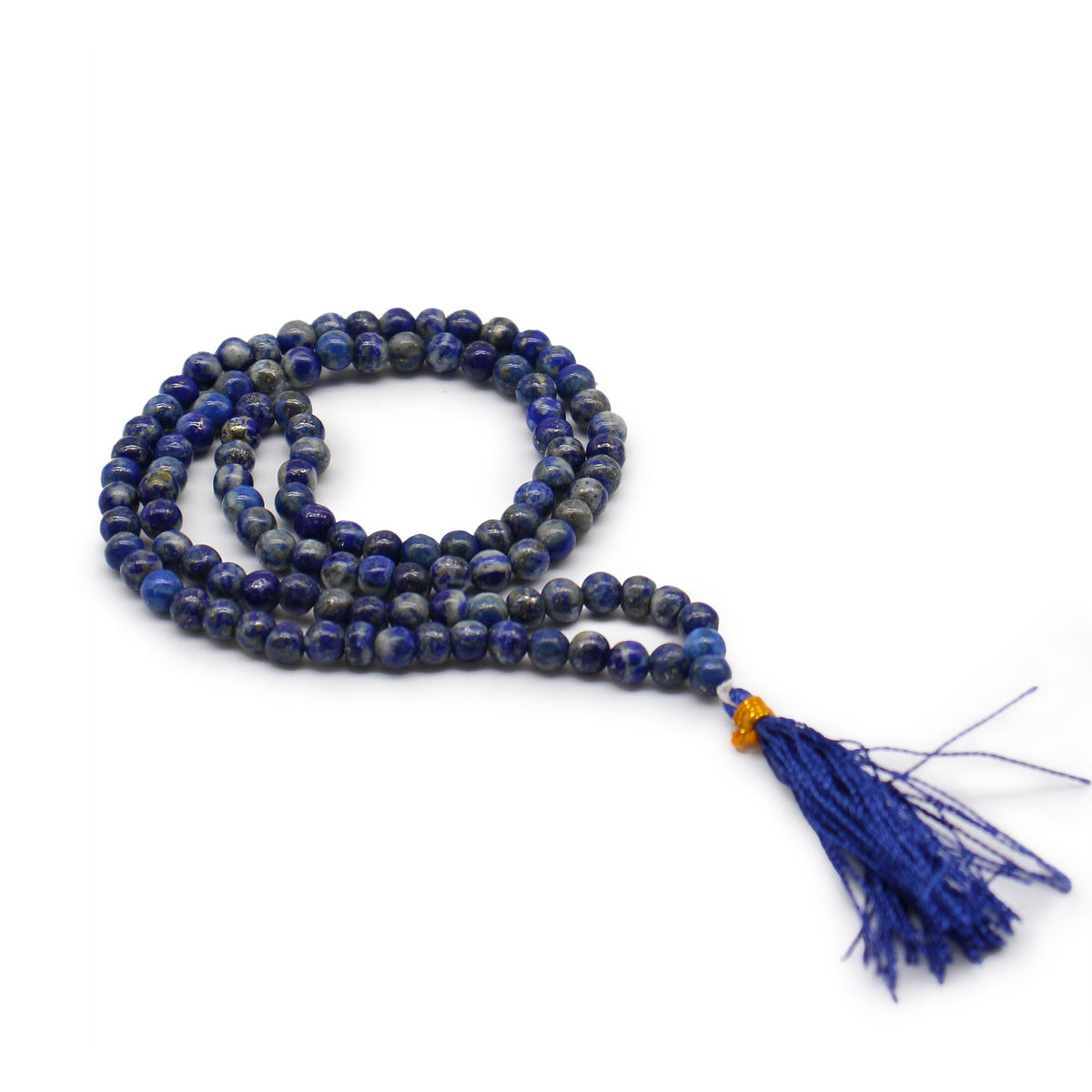 * Mala de 108 perles en lapis-lazuli
