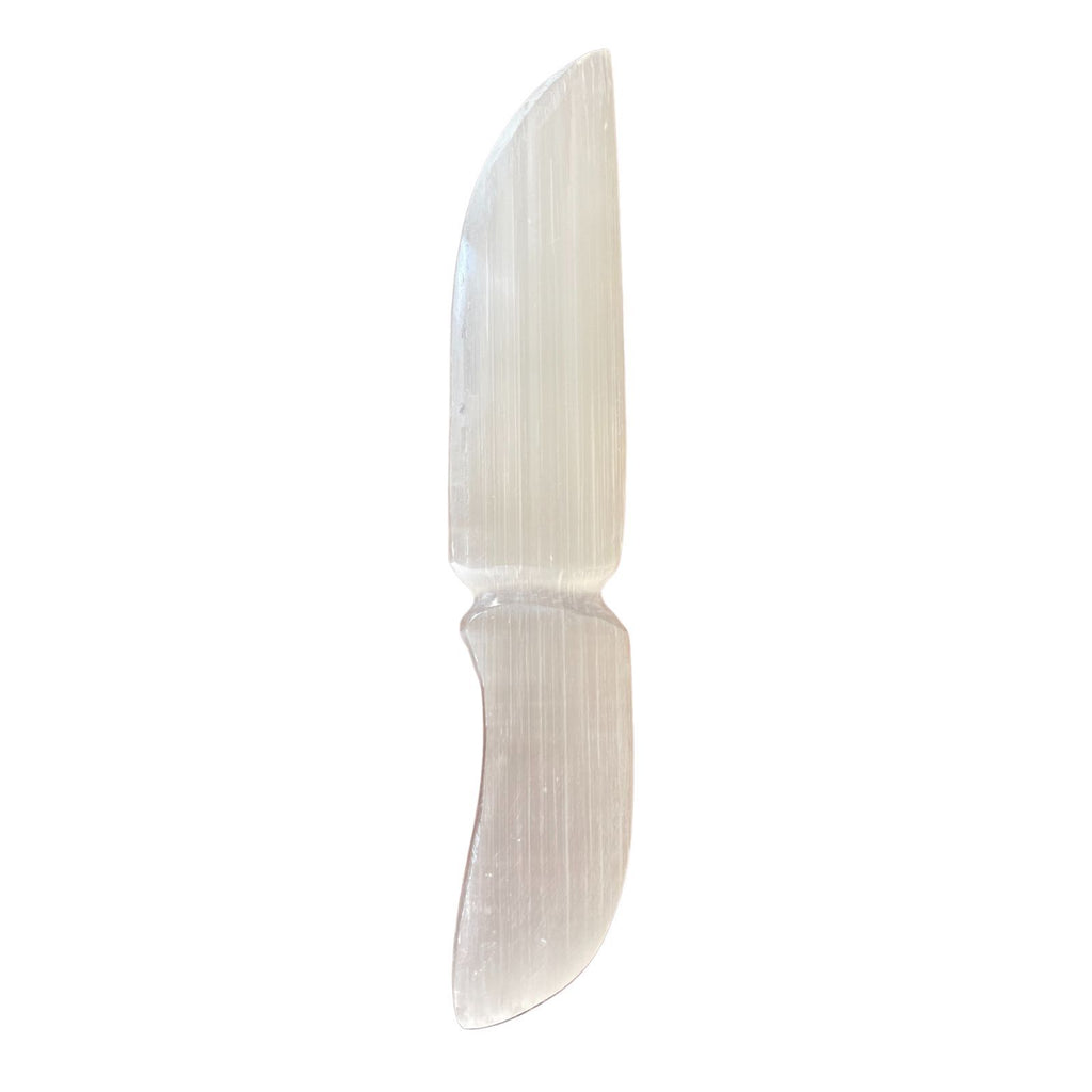 Couteau rituel classique en sélénite