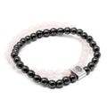 Bracelet Magnétique en Pierres Naturelles – Quartz Rose