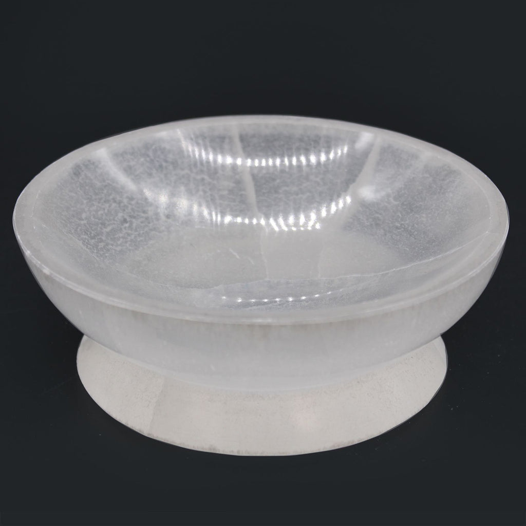 Coupelle rituelle en sélénite – 15 cm