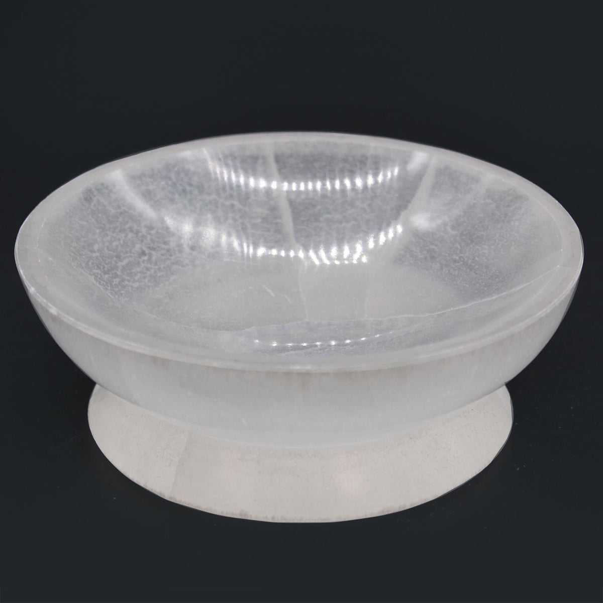 Coupelle rituelle en sélénite – 15 cm