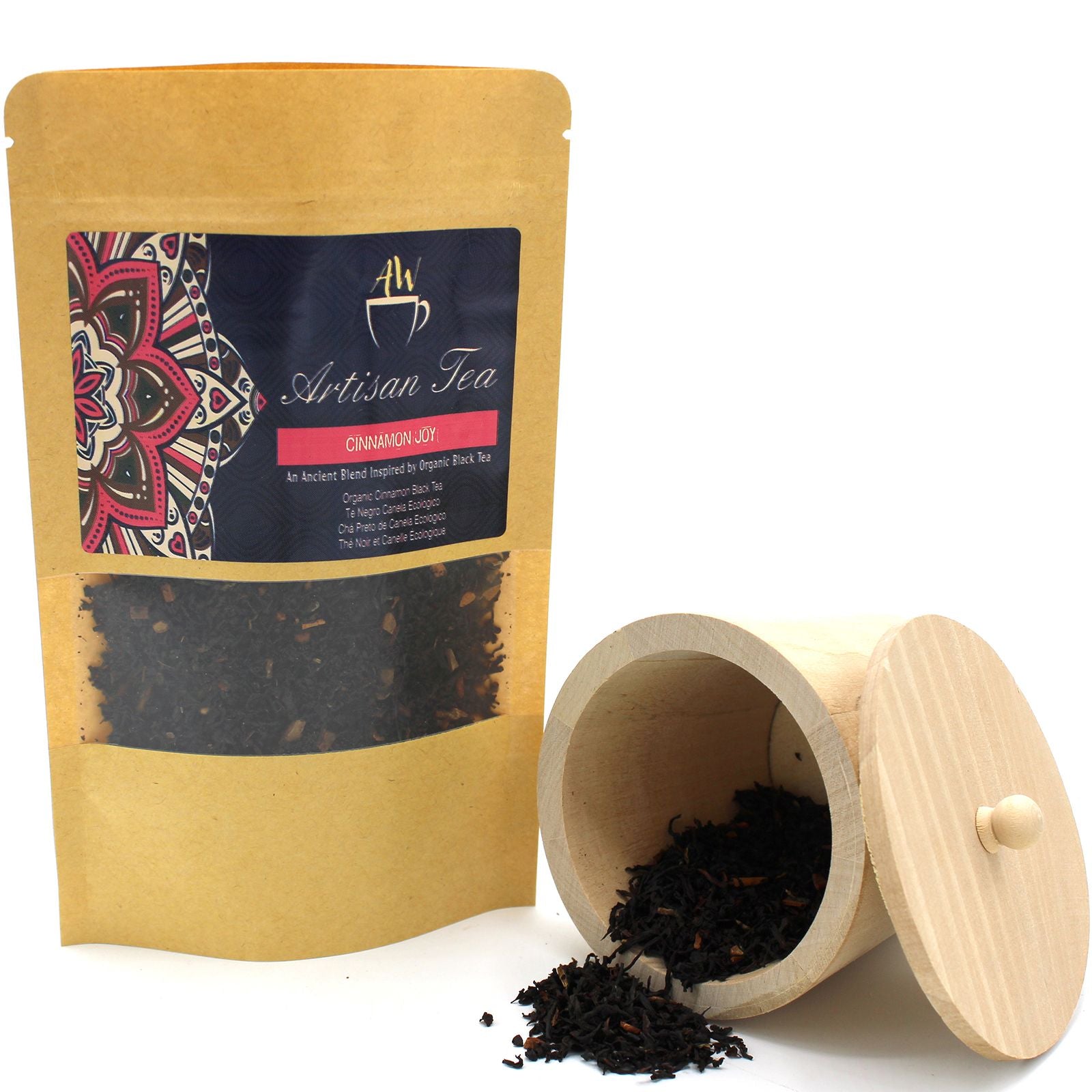 Thé Noir Bio à la Cannelle 50g – Mélange Artisanal Chaleureux & Réconfortant | Sachet Artisanal