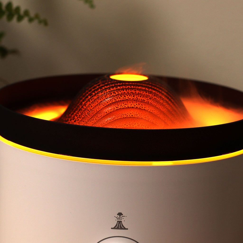 * Grand diffuseur d’arômes effet volcan 560 ml – Sur secteur – Deux couleurs