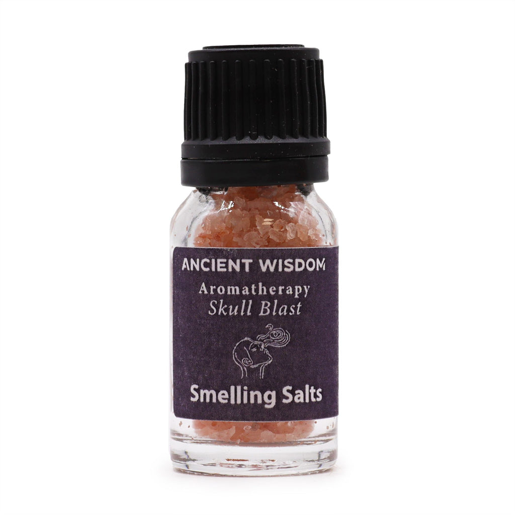 * Sel à respirer d’aromathérapie Skull Blast