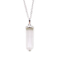 * Pendentif pointe classique en cristal de roche