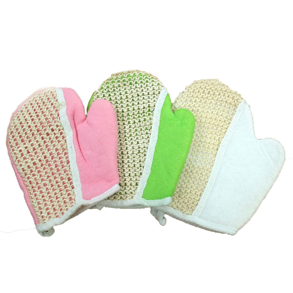 Gant Exfoliant Jute Extra-Exfoliant – Couleurs Assorties