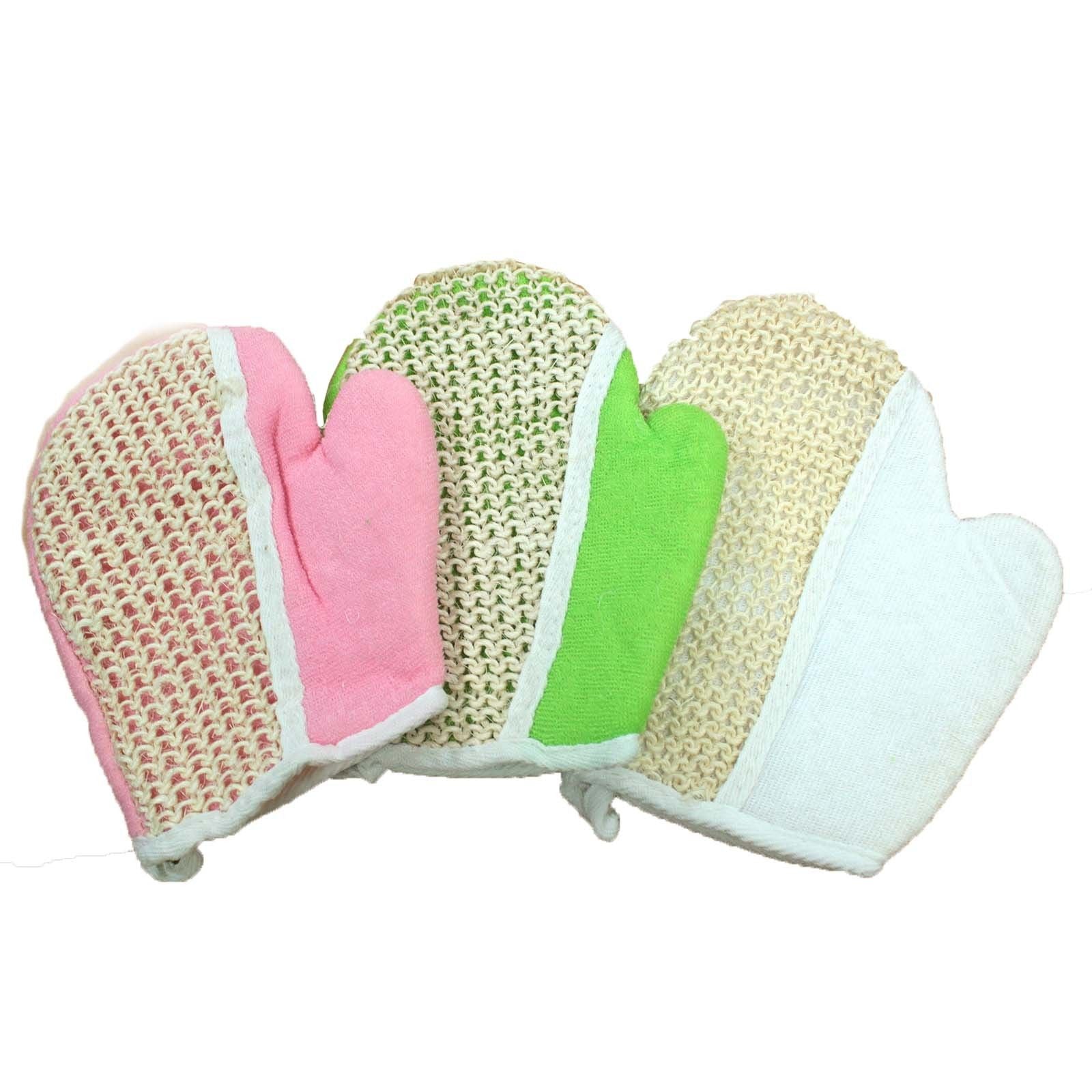 Gant Exfoliant Jute Extra-Exfoliant – Couleurs Assorties