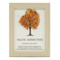 * Tableau décoratif Arbre de Vie en ambre de la Baltique, 20 × 14,7 × 1 cm