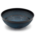 * Grand bol chantant en aluminium – Double dorjé tibétain – Bleu (27 cm)