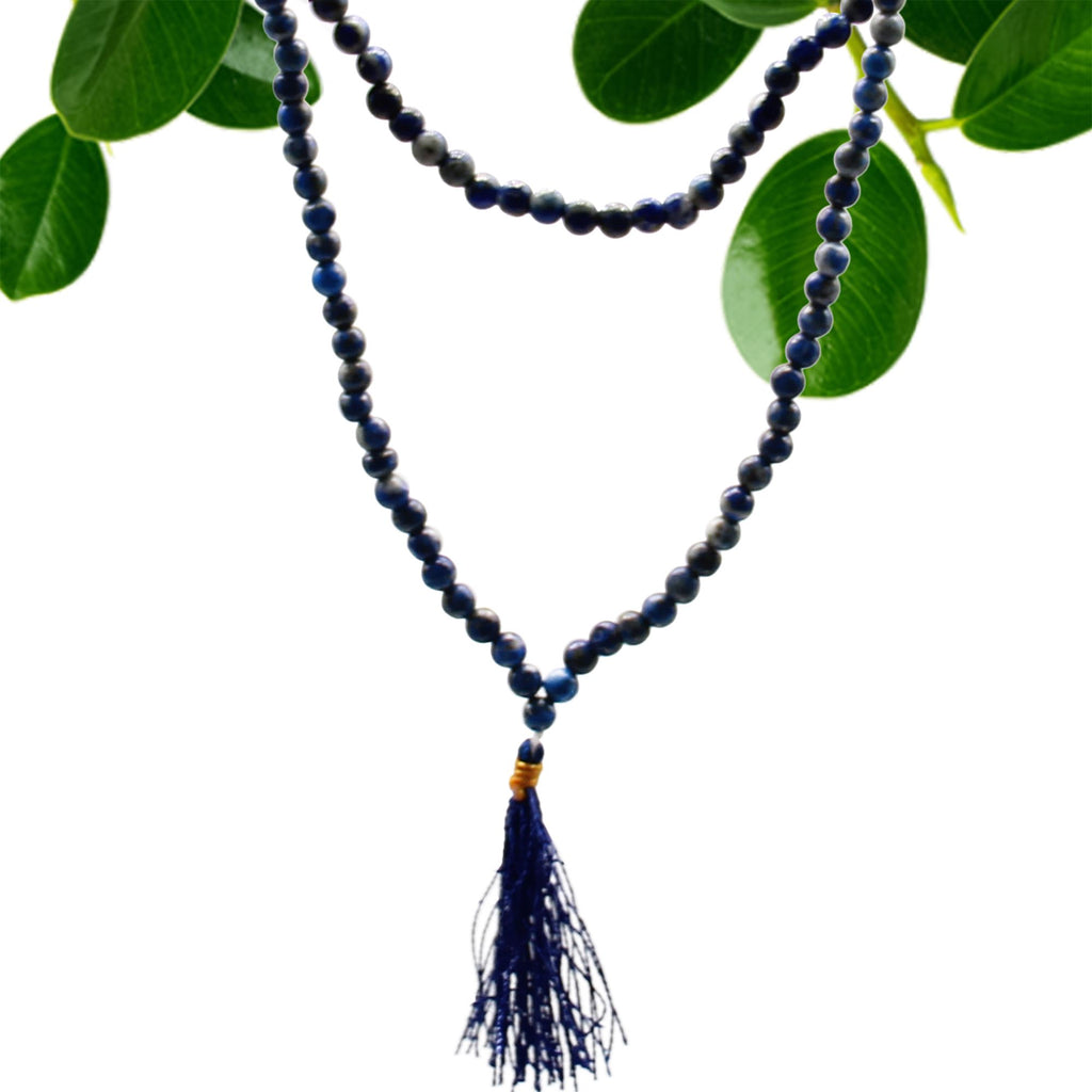 * Mala de 108 perles en lapis-lazuli