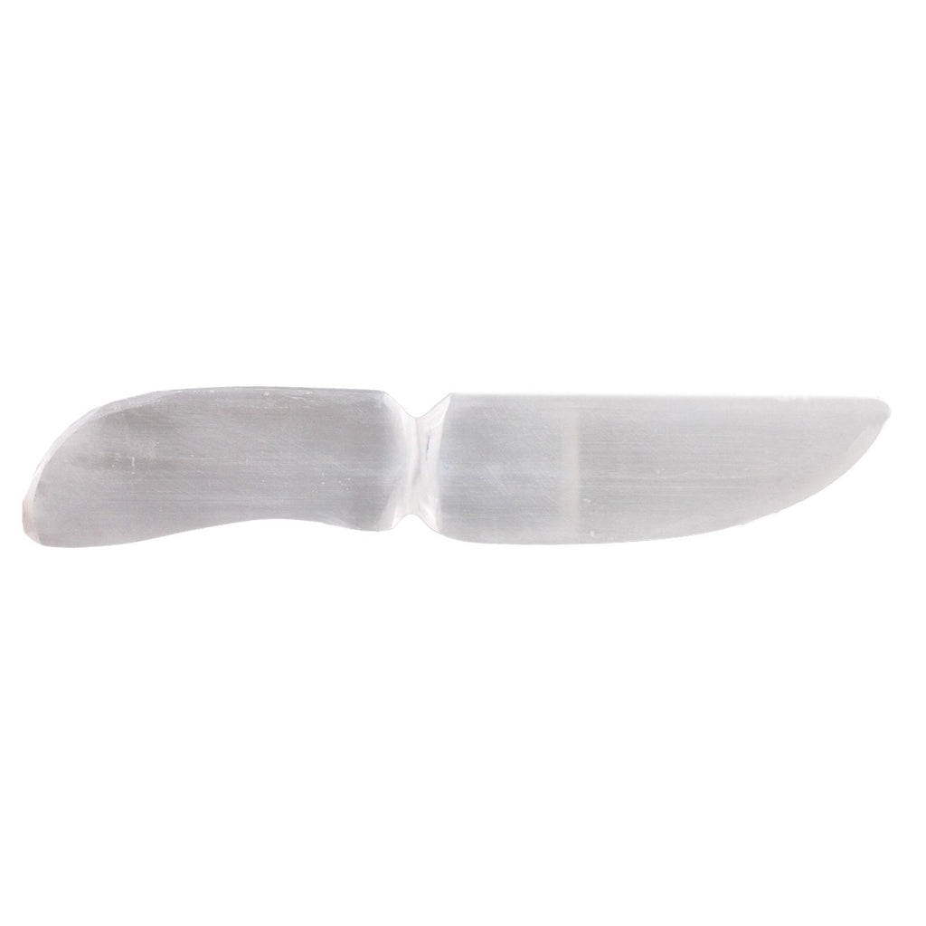 Couteau rituel classique en sélénite