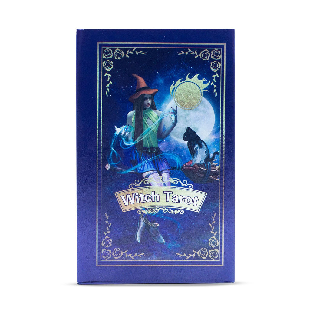 Jeu de Tarot Feuille Violette - Tarot de la Sorcière - avec Livret