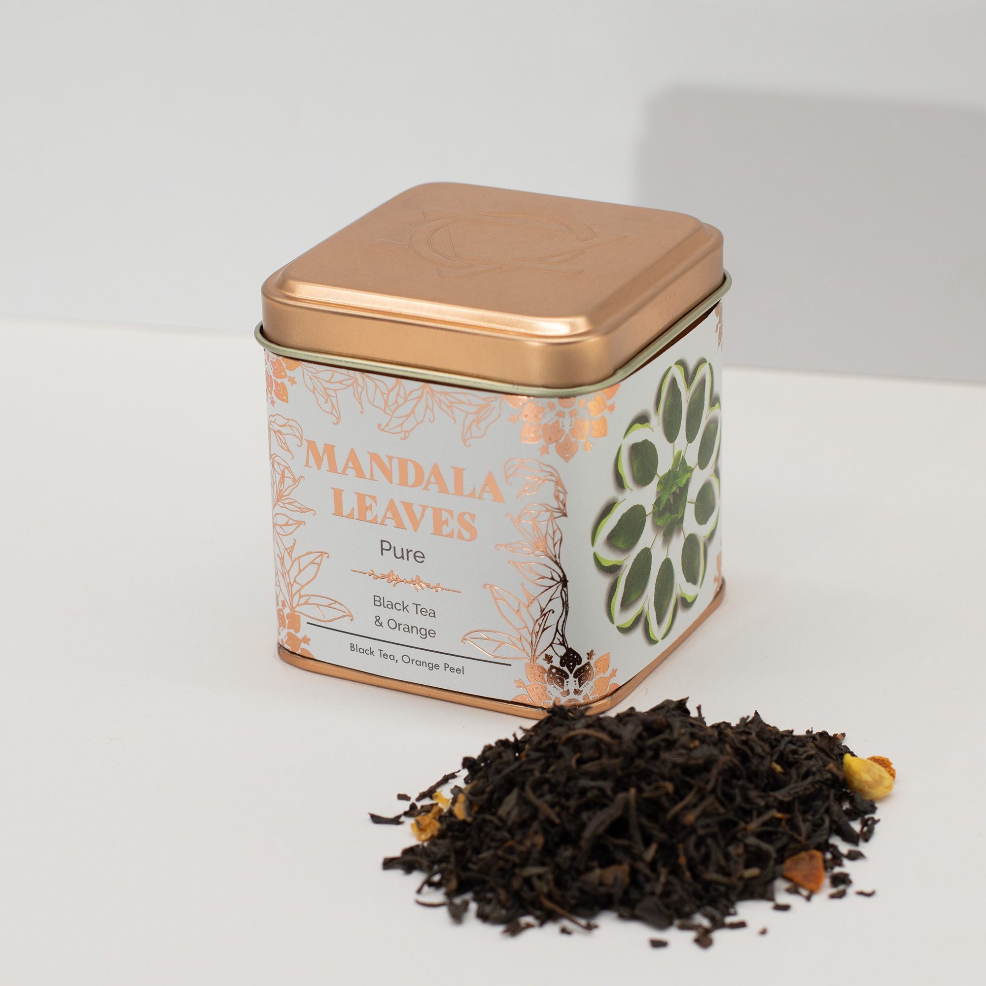 Thé Noir Bio Narnaja 50g – Thé Noir Écorce d’Orange Artisanal | Boîte Métallique Réutilisable