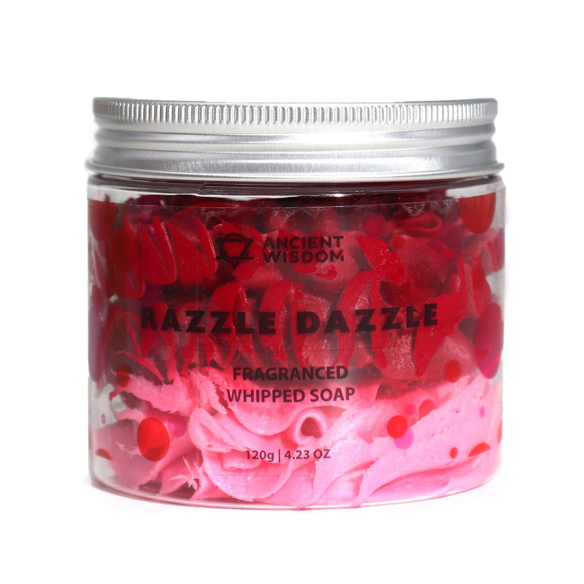 * Savon chantilly Razzle Dazzle parfum granité à la framboise – 120 g
