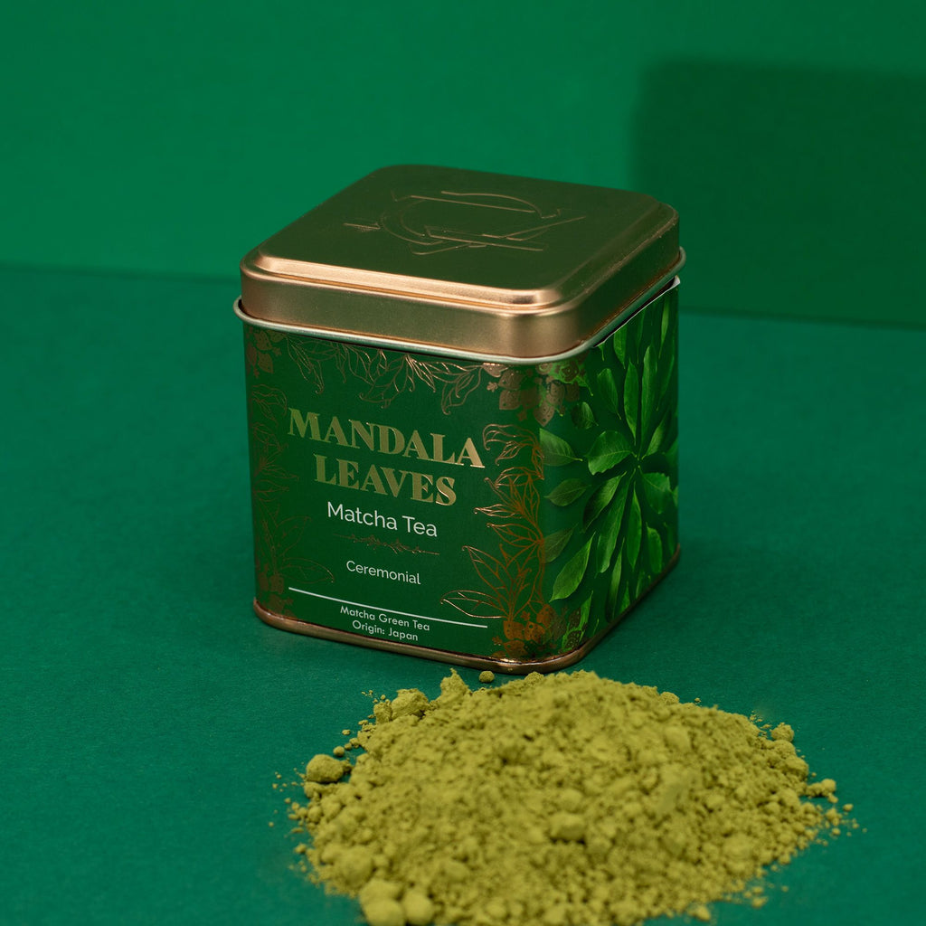 Matcha Bio de Cérémonie 50g – Poudre de Thé Vert Japonais Premium | Boîte Métallique