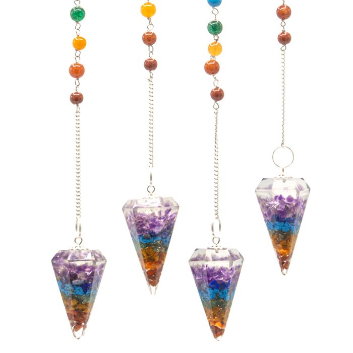 * Pendule en orgonite – Chakra