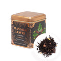 Thé Noir Dark Brown Magic 50g – Mélange Chocolat & Amande Artisanal | Boîte Métallique