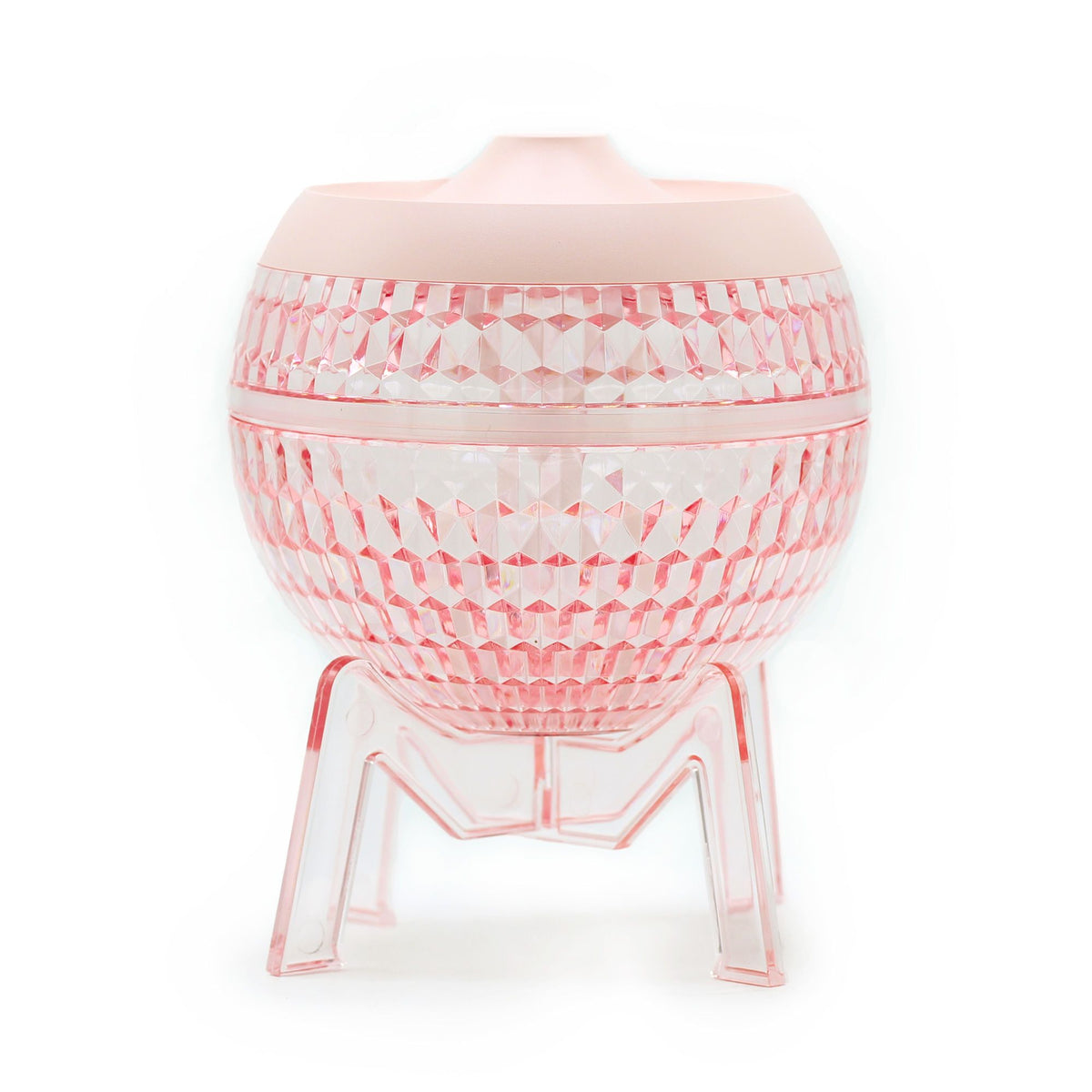 * Humidificateur rose Mondo Planet – USB et éclairage multicolore vers le bas