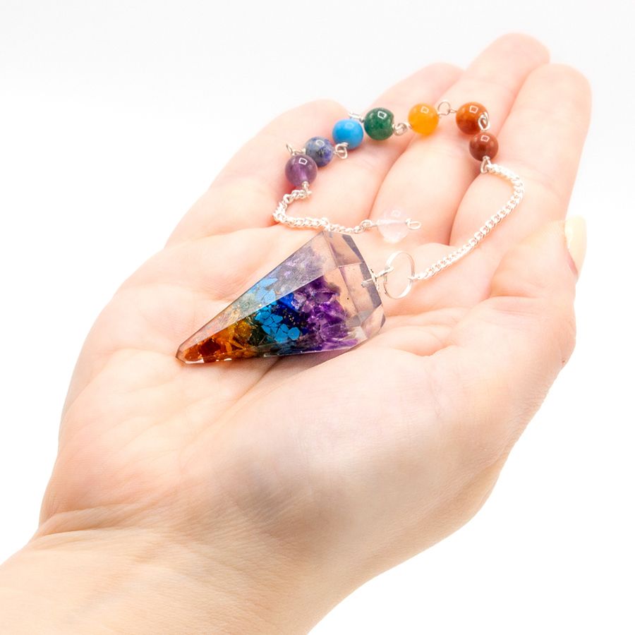 * Pendule en orgonite – Chakra