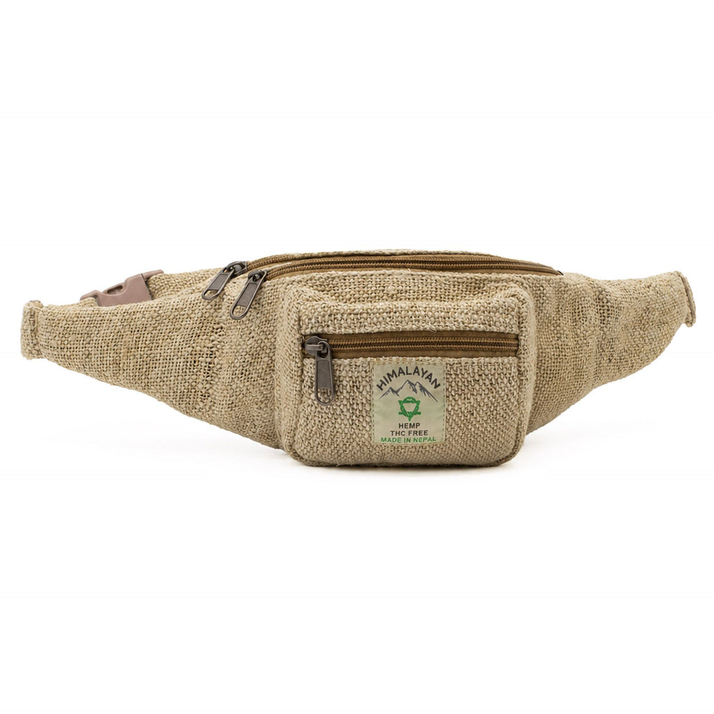 Sac Banane en Chanvre Extra Pur – 100 % Hemp | Artisanal Népal