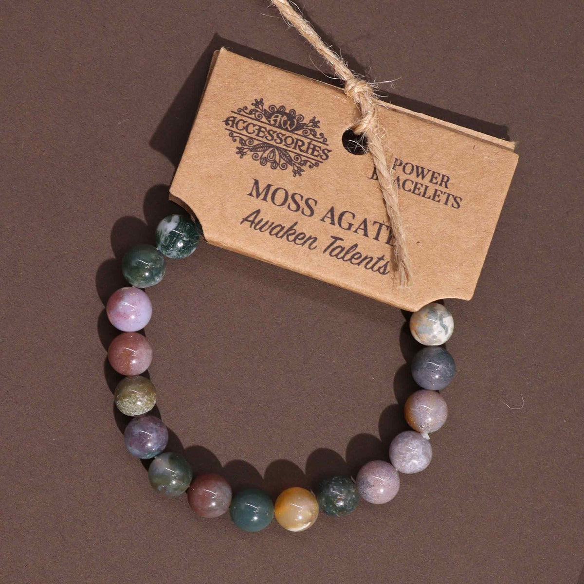 * Bracelet Power – Agate Mousse