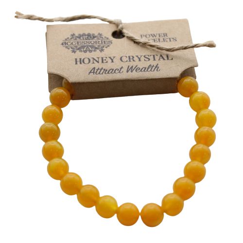 * Bracelet Power – Cristal Miel