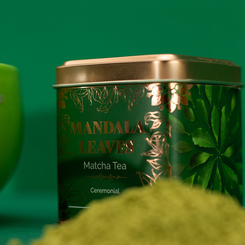 Matcha Bio de Cérémonie 50g – Poudre de Thé Vert Japonais Premium | Boîte Métallique