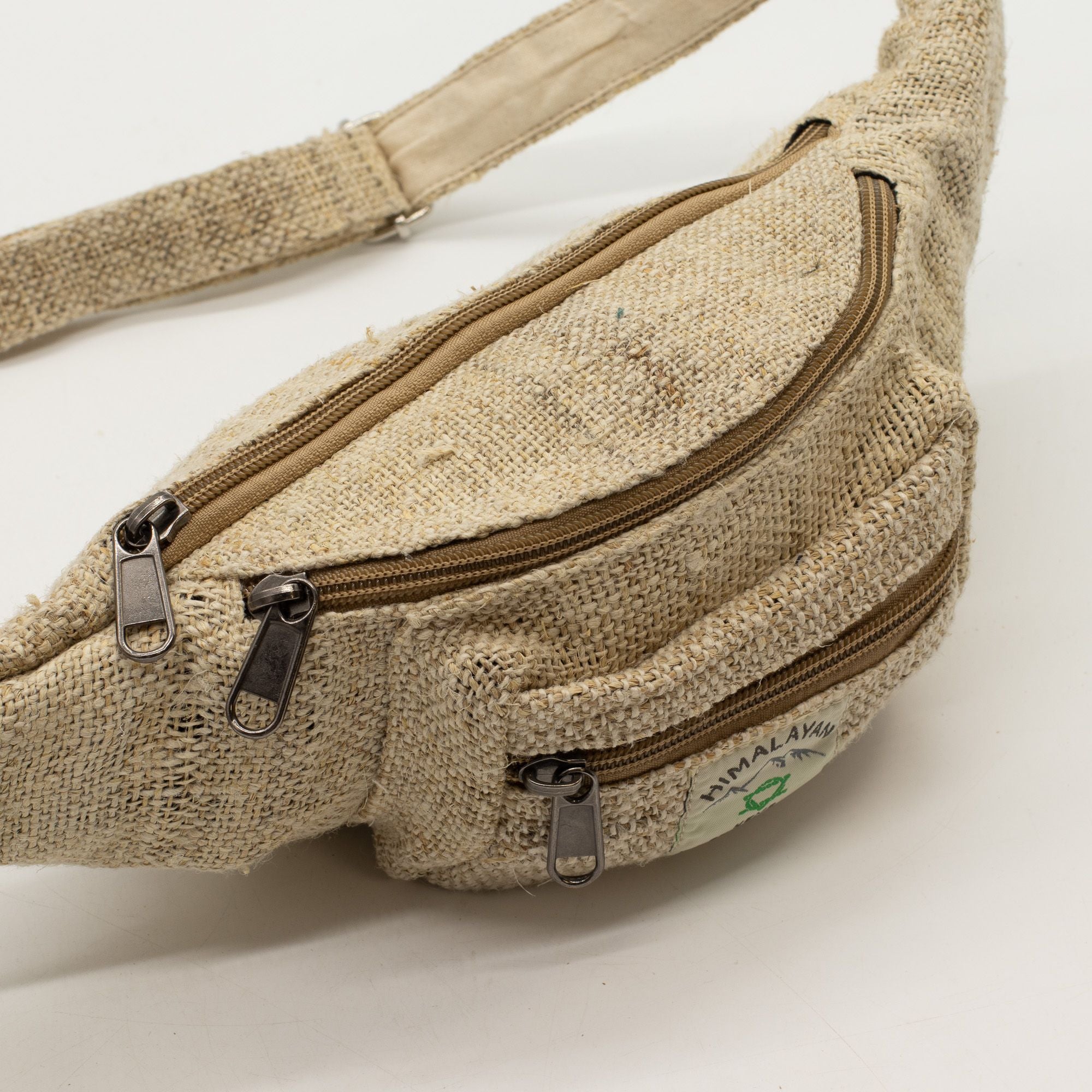 Sac Banane en Chanvre Extra Pur – 100 % Hemp | Artisanal Népal