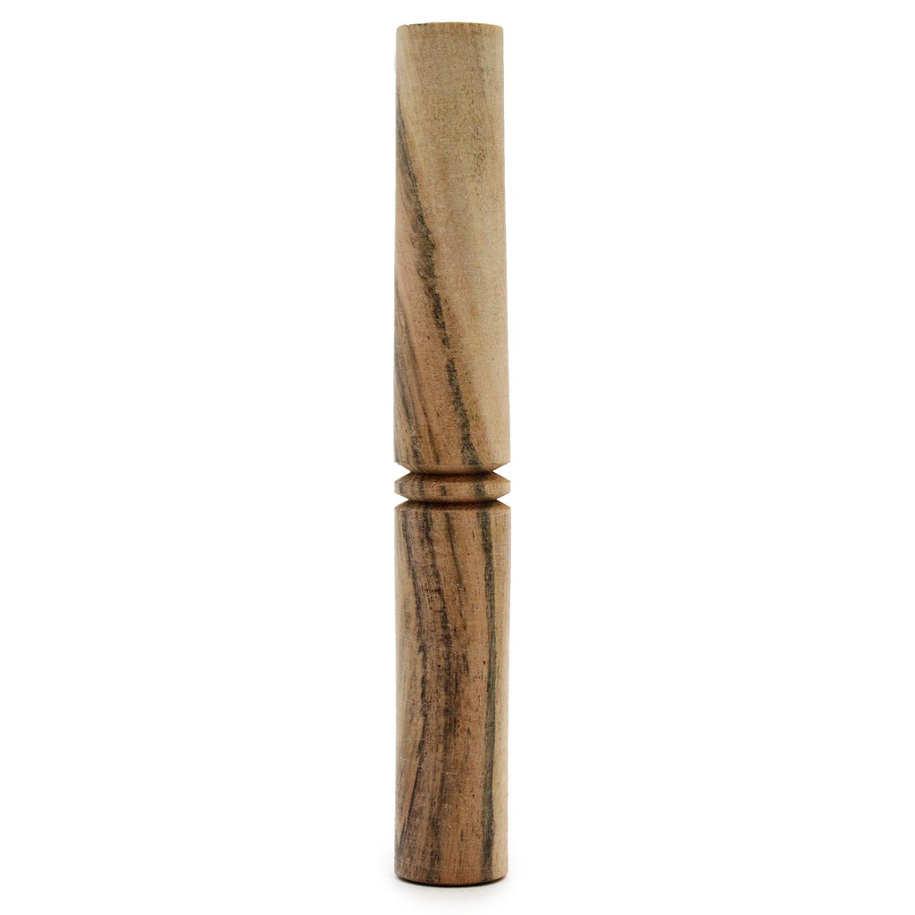 * Petit bâton en bois poli pour bol chantant, 19 cm