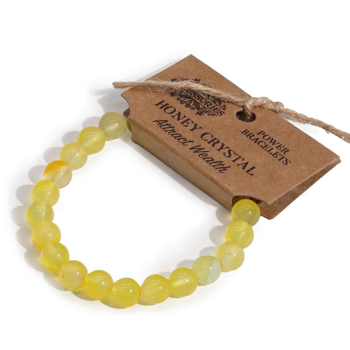 * Bracelet Power – Cristal Miel