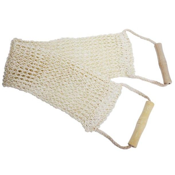 Gant Exfoliant Dos en Jute Naturel